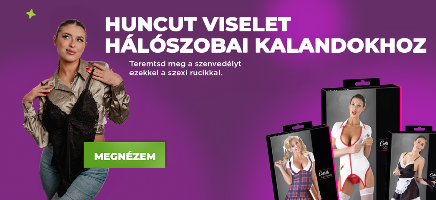 A jó fehérnemű a legjobb előjáték. A dögös bodyktól a csábos babydollokon át a harisnyákig, fűzőkig és cicaruhákig széles a választék, és a plus size fehérnemű szekciónkban a teltebb idomokra is gondoltunk.
