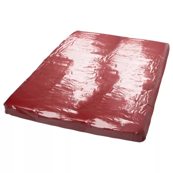 Fetish - lakk lepedő - 200x230 cm (piros)