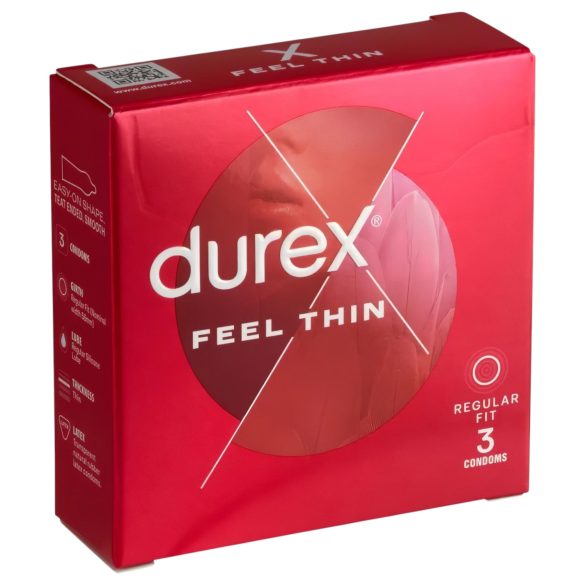 Durex Feel Thin - élethű érzés óvszer (3db)