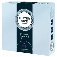Mister Size vékony óvszer - 69 mm (36 db)