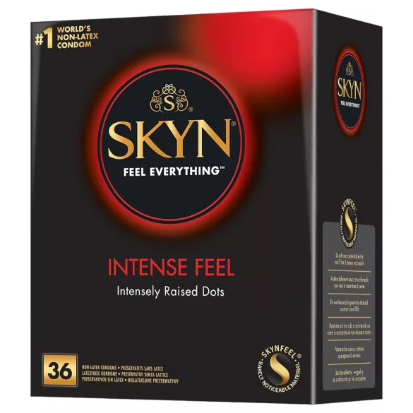 Manix SKYN Intense Fell - latexmentes vegán óvszer (36 db)