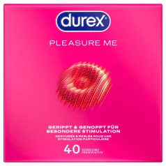 Durex - Pleasure Me óvszer (40 db)