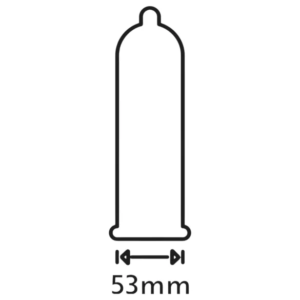 Secura Extra Fun - pontozott óvszer - 53 mm (12 db)