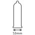 Secura Extra Fun - pontozott óvszer - 53mm (12db)