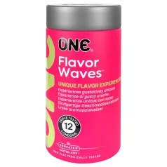 ONE Flavor Waves - ízesített óvszer - vegyes (12 db)
