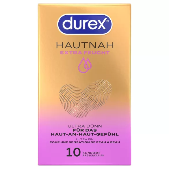Durex Hautnah - extra síkosított óvszer (10 db)