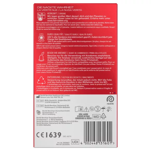 Durex - XXL óvszer (10 db)