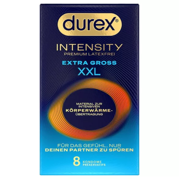 Durex Intensity XXL - latexmentes óvszer (8 db)