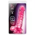 B Yours Basic 8 - herés dildó - 23cm (pink)