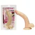 NMC 7.5 - hajlított natúr dildó (19 cm)