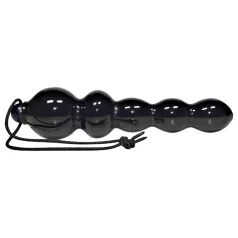 You2Toys Black Jack - gyöngyös anál dildó (fekete)