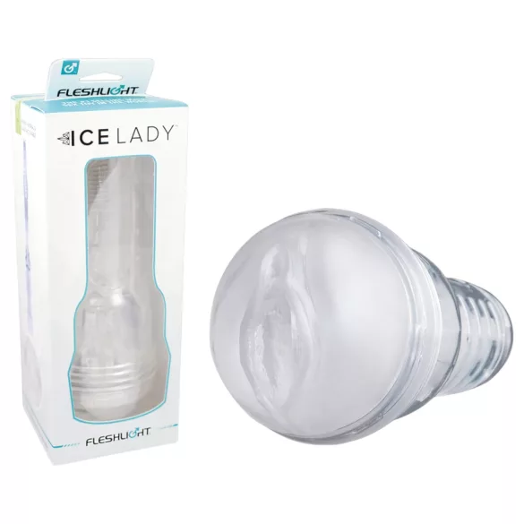 Fleshlight Ice Lady - kristályos vaginamaszturbátor
