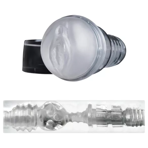Fleshlight Ice Lady - kristályos vaginamaszturbátor