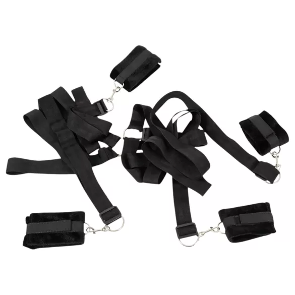 Bad Kitty - plüss ágyhoz kötöző szett (5 részes)