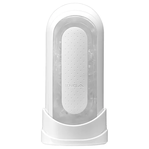 TENGA Flip Zero - szuper-maszturbátor férfiaknak (fehér)