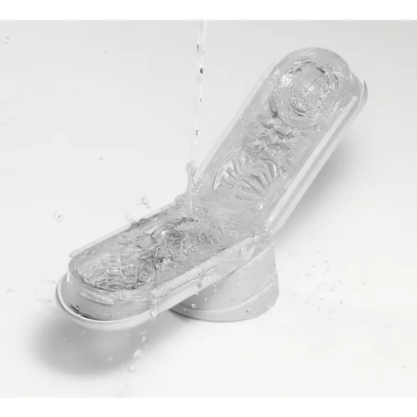 TENGA Flip Zero - szuper-maszturbátor férfiaknak (fehér)