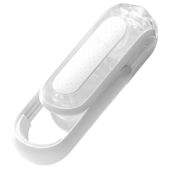 TENGA Flip Zero - szuper-maszturbátor férfiaknak (fehér)