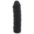 You2Toys - Silicone Strap-On - felcsatolható dildó (fekete)