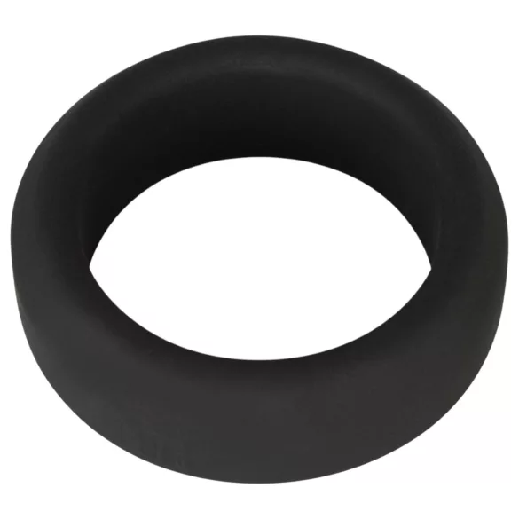 Black Velvets - vastagfalú péniszgyűrű (3,2cm) - fekete