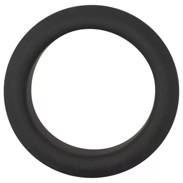 Black Velvets - vastagfalú péniszgyűrű (3,2cm) - fekete