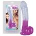 You2Toys - Ready mate - műpénisz dildó (átlátszó-lila)