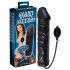 You2Toys - latex, pumpálható análtágító - nagy (fekete)