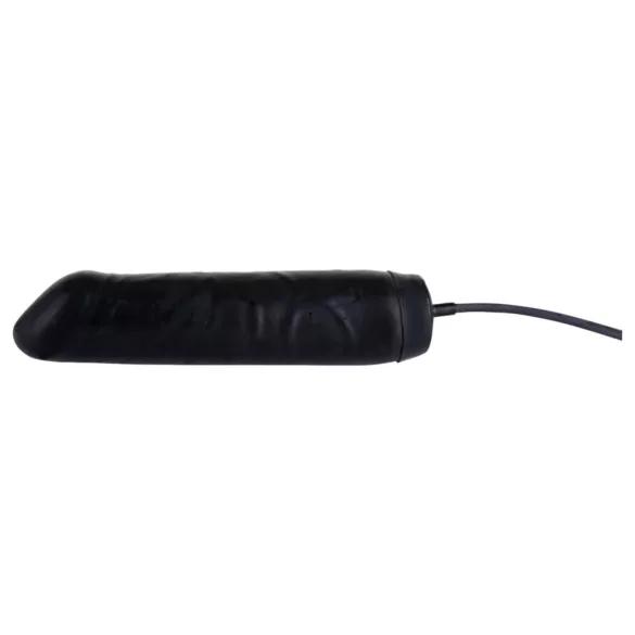 You2Toys - latex, pumpálható élethű análtágító (fekete)