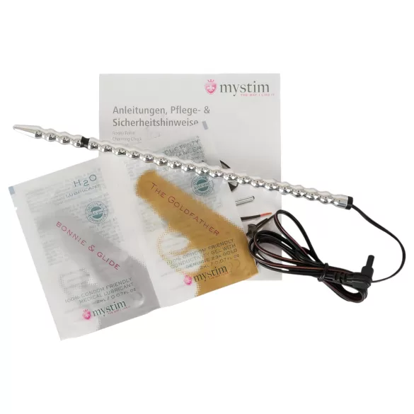 mystim Tickleberry Finn - gömbös, elektro dilátor