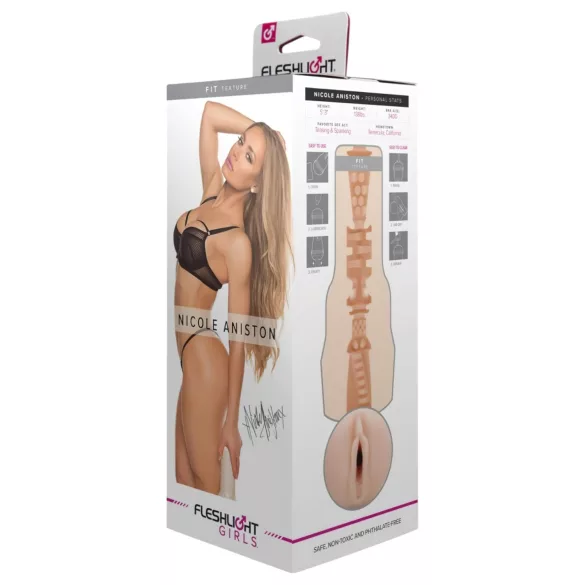 Fleshlight Nicole Aniston Fit - vagina maszturbátor