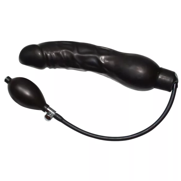 You2Toys - latex pumpálható análtágító - fekete (nagy)