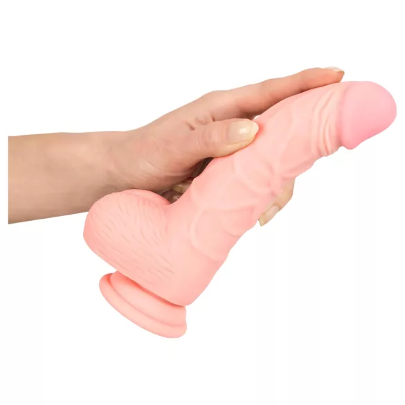 Medical - orvosi szilikon dildó (20cm) - natúr