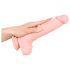Medical - orvosi szilikon dildó (24cm) - natúr