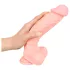 Medical - orvosi szilikon dildó (24cm) - natúr