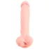 Medical - orvosi szilikon dildó (24cm) - natúr