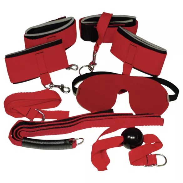 Bad Kitty BDSM szett (piros)
