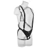 King Cock Strap-on 11 - üreges, felcsatolható dildó hámmal (28cm)