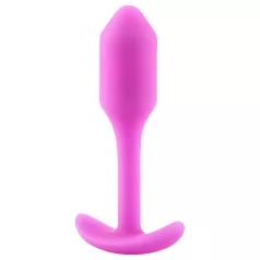 b-vibe Snug Plug 1 - anál plug belső súllyal (55g) - pink