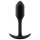 b-vibe Snug Plug 1 - anál plug belső súllyal (55g) - fekete