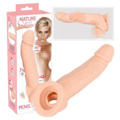 Nature Skin - Heregyűrűs hosszabbító péniszköpeny