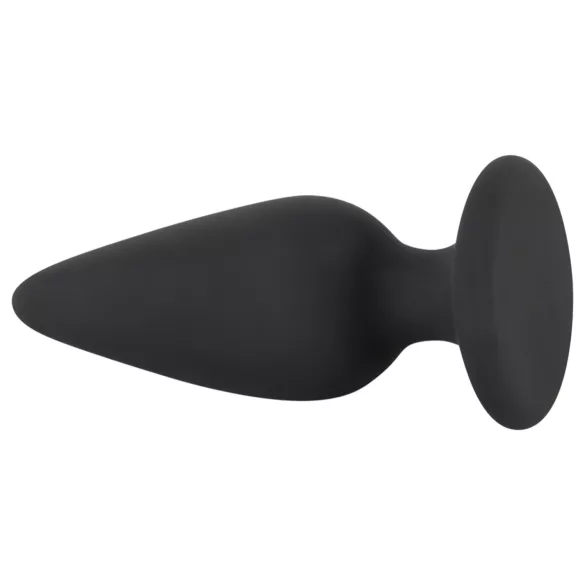 Black Velvets Heavy - 75g-os anál plug (fekete)