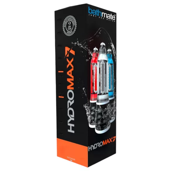 Bathmate Hydromax7 - hidraulikus péniszpumpa (piros)