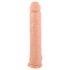 realistixxx Giant 3XL - élethű dildó (42cm) - natúr