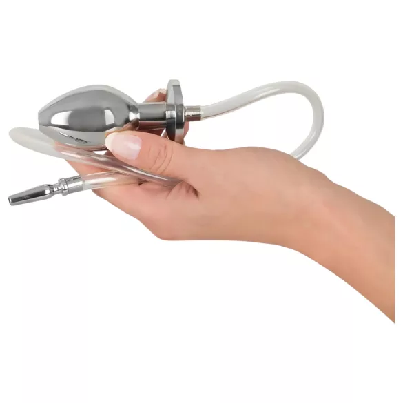 You2Toys - Piss to Ass Plug - üreges anál plug húgycső tágítóval