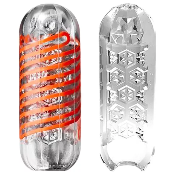 TENGA Spinner Hexa - maszturbátor (átlátszó)