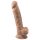 Silexd 7 - tapadókorongos dildó - 17,5cm (natúr)