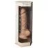Silexd 7 - tapadókorongos dildó - 17,5 cm (testszínű)