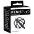 You2Toys - Penisplug - szilikon makk ketrec dilátorral (fekete)