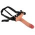 Realistixxx Strap-on - felcsatolható, üreges dildó (natúr)