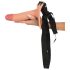 Realistixxx Strap-on - felcsatolható, üreges dildó (natúr)