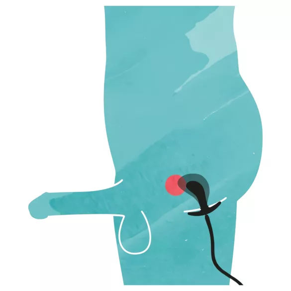 You2Toys - pumpálható, anál tágító plug (fekete)